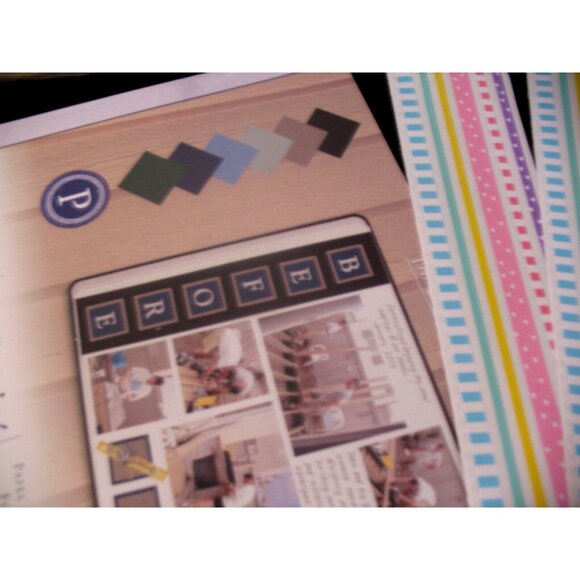 Amusement Park Stickers, Carta Bela FARMHOUSE SUMMER SCRAPBOOKING KIT, - Picture 5 of 9